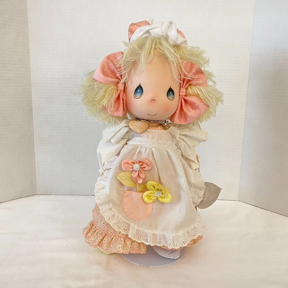 Precious Moments Heather Doll Prairie Clothes Vintage 14" Tall Item No. 4562 - 9
